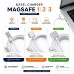Kabel Charger MacBook MagSafe 1 / MagSafe 2 / MagSafe 3 USB-C Fast Charging