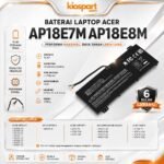 Baterai Original Acer AP18E7M AP18E8M Nitro AN515 Nitro A715 Helios ConceptD Laptop Battery Replacement