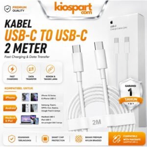Kabel USB C Type C 2 Meter Iphone Android Magsafe