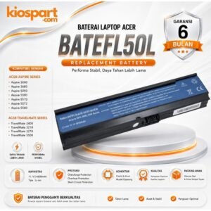Baterai Laptop Acer BATEFL50L