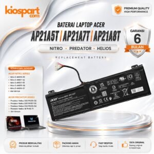 Baterai Laptop Acer AP21A5T AP21A7T AP21A8T Nitro Predator Helios